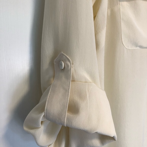 SOLD danielrainn elegant silk blouse - Picture 6 of 11